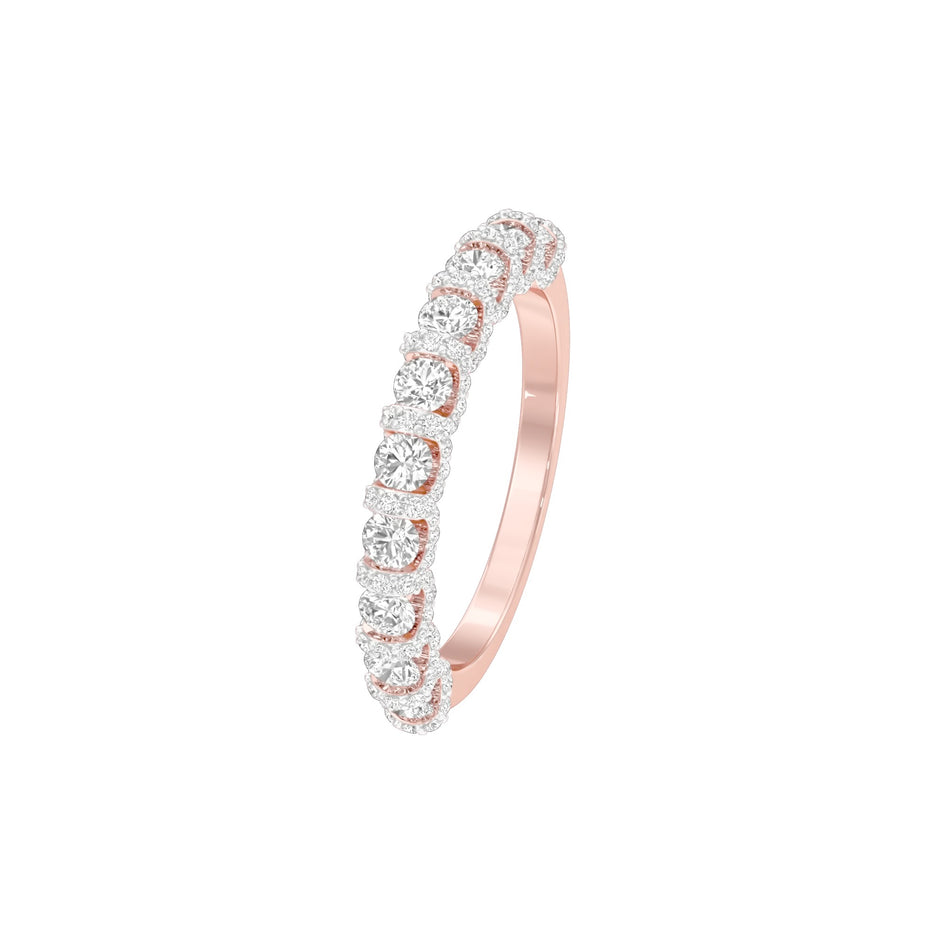 DLR001446 18 KT / Rose Gold / 22