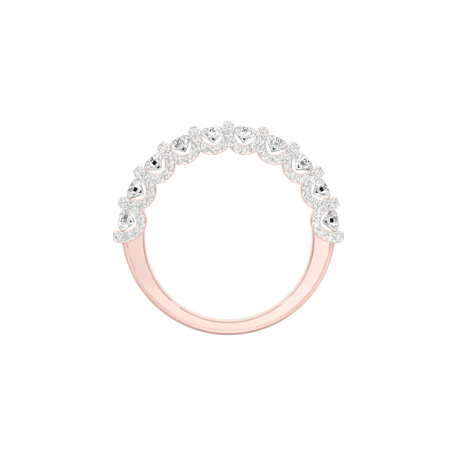 DLR001446 18 KT / Rose Gold / 22