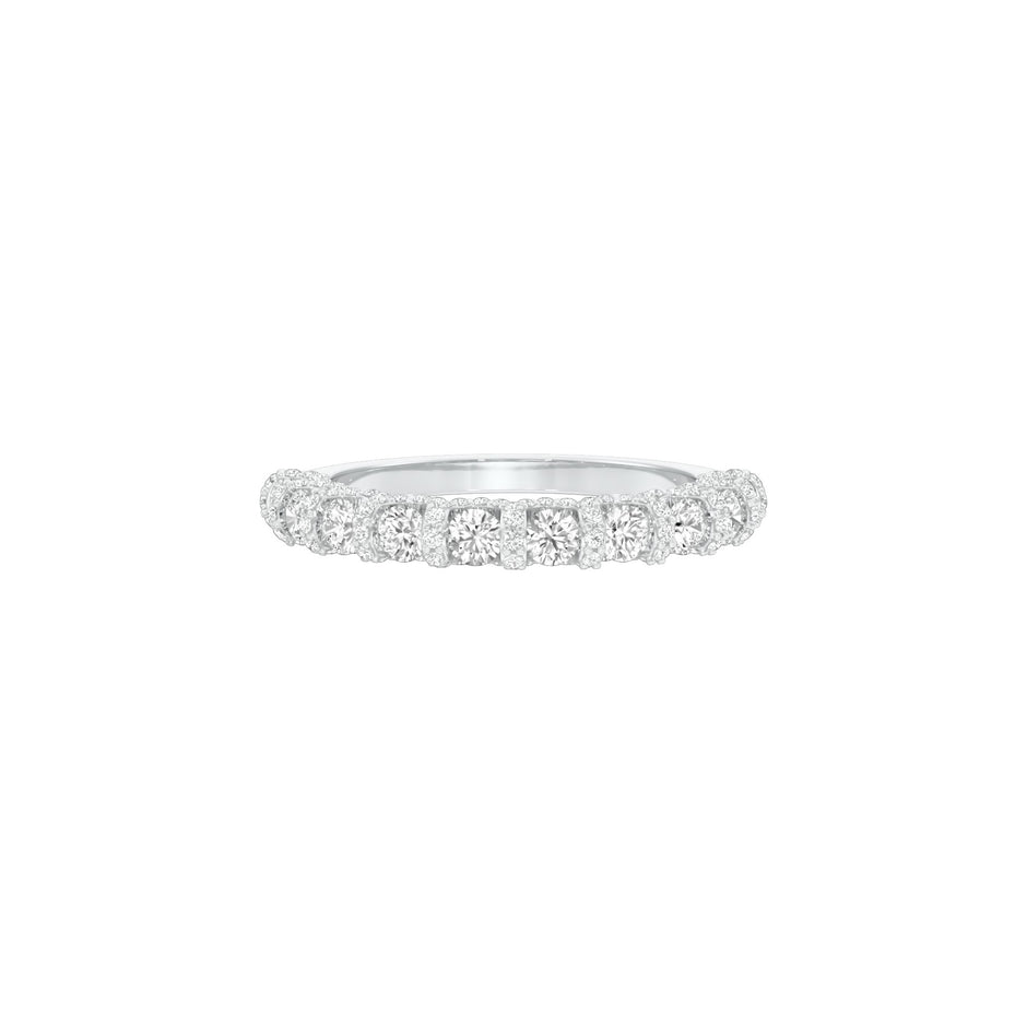 DLR001446 18 KT / White Gold / 22