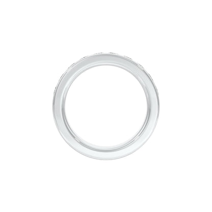 Emilia Circle Diamond Band Ring 18 KT / White Gold / 22