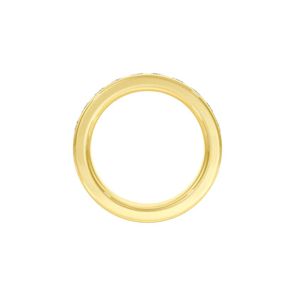 Emilia Circle Diamond Band Ring 18 KT / Yellow Gold / 22