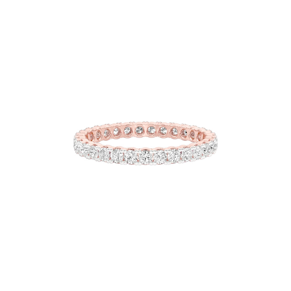 Shine Through Diamond Band Ring