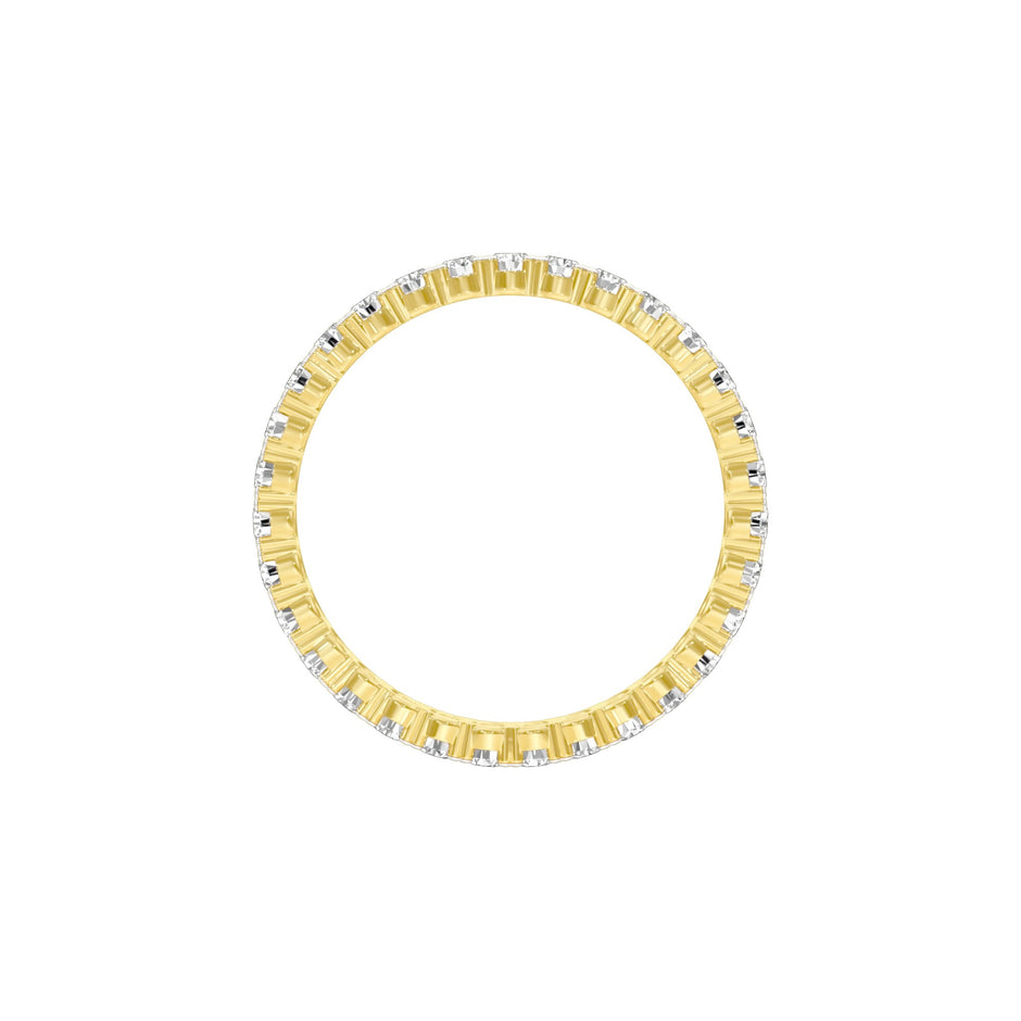 Shine Through Diamond Band Ring