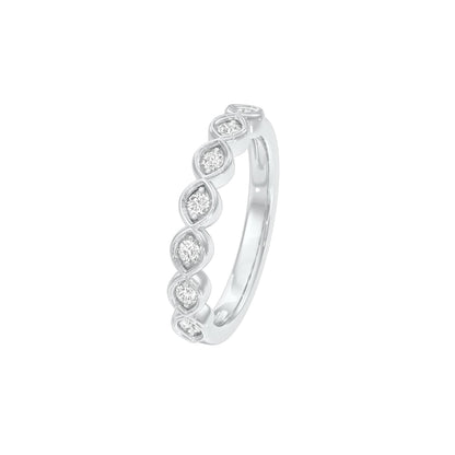 DLR001451 18 KT / White Gold / 22