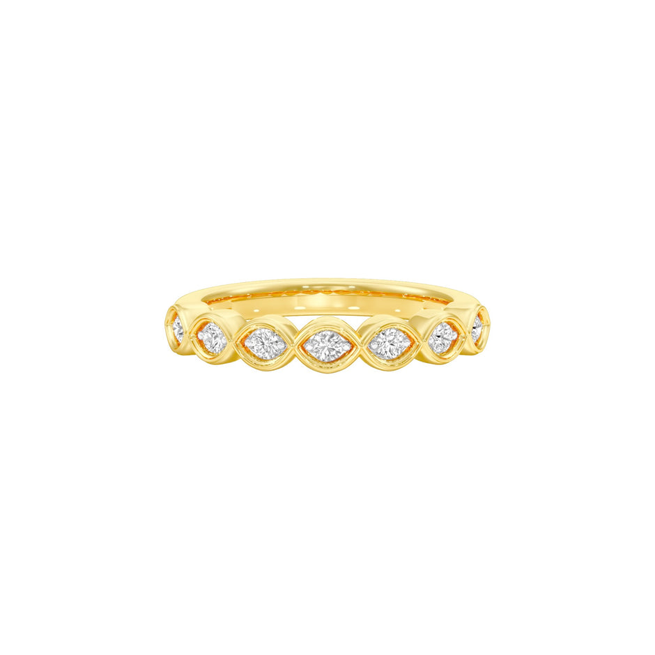 DLR001451 18 KT / Yellow Gold / 22