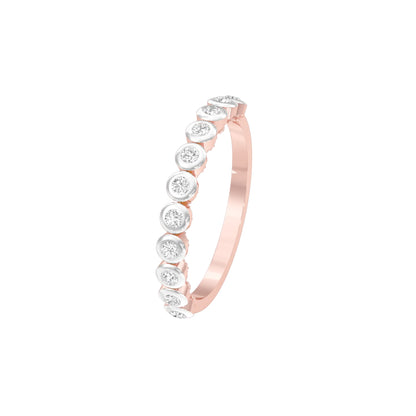 DLR001452 18 KT / Rose Gold / 22