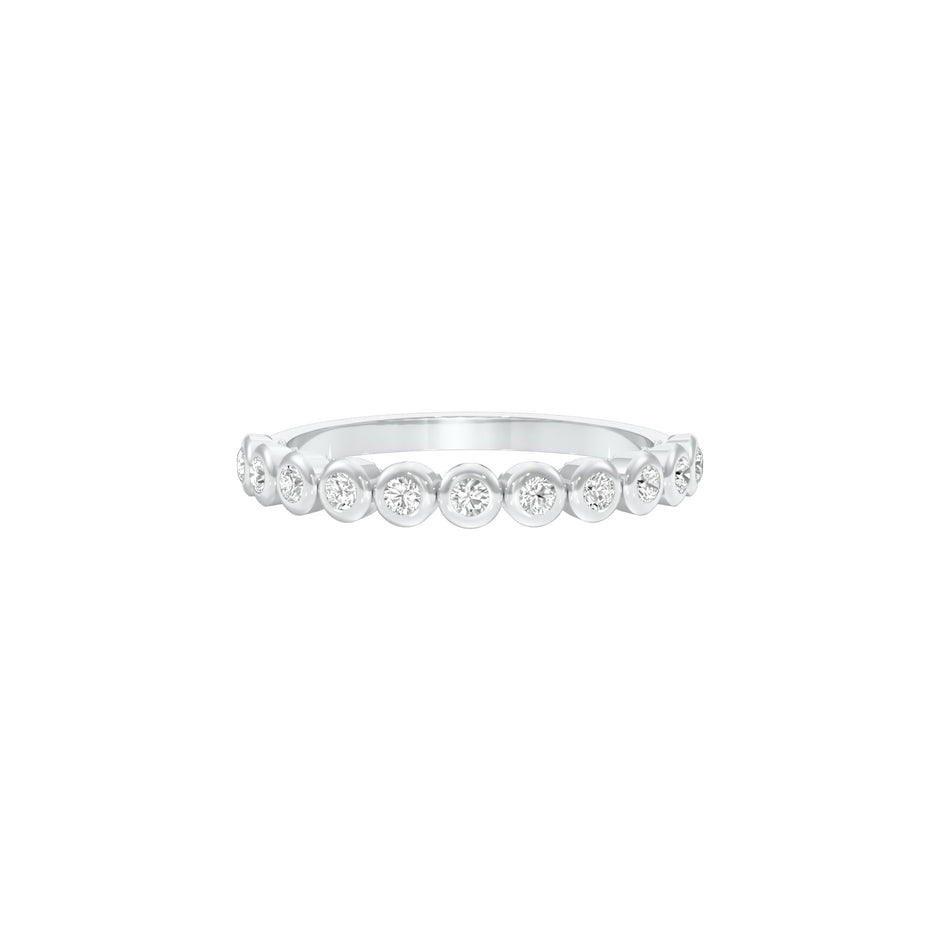 DLR001452 18 KT / White Gold / 22