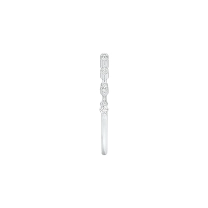 DLR001453 18 KT / White Gold / 22
