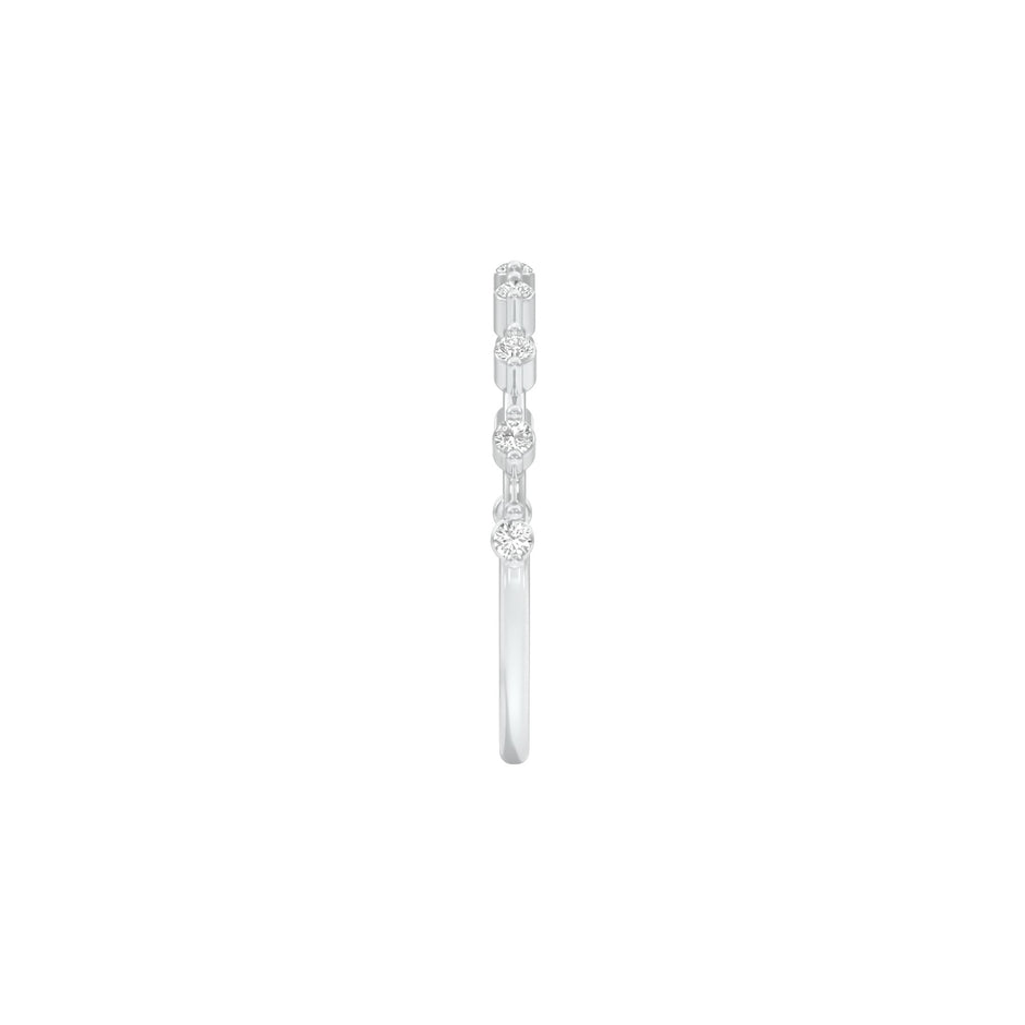 DLR001453 18 KT / White Gold / 22