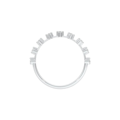 DLR001453 18 KT / White Gold / 22