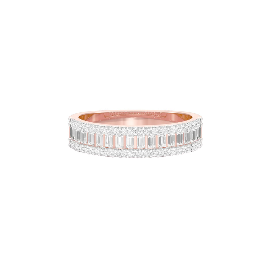 Gleam Drop Diamond Band Ring