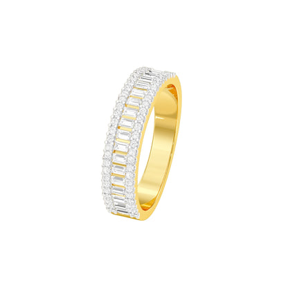 Gleam Drop Diamond Band Ring