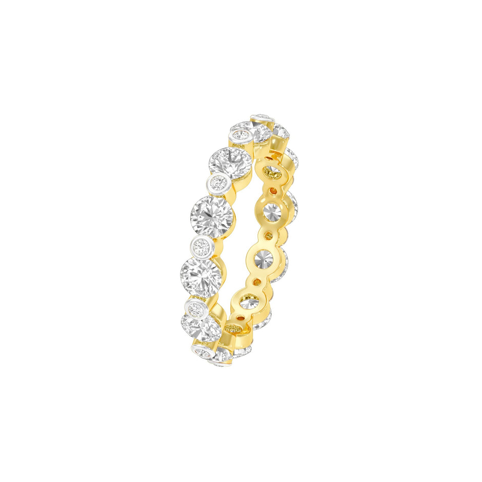 DLR001455 18 KT / Yellow Gold / 22