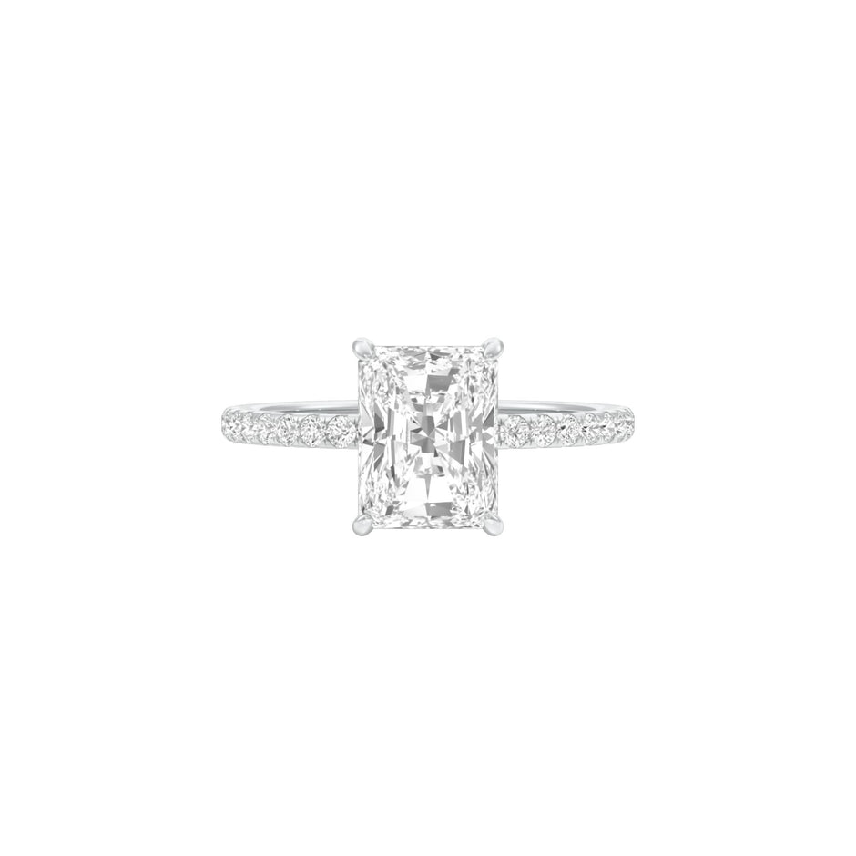 DLR001456 18 KT / White Gold / 22