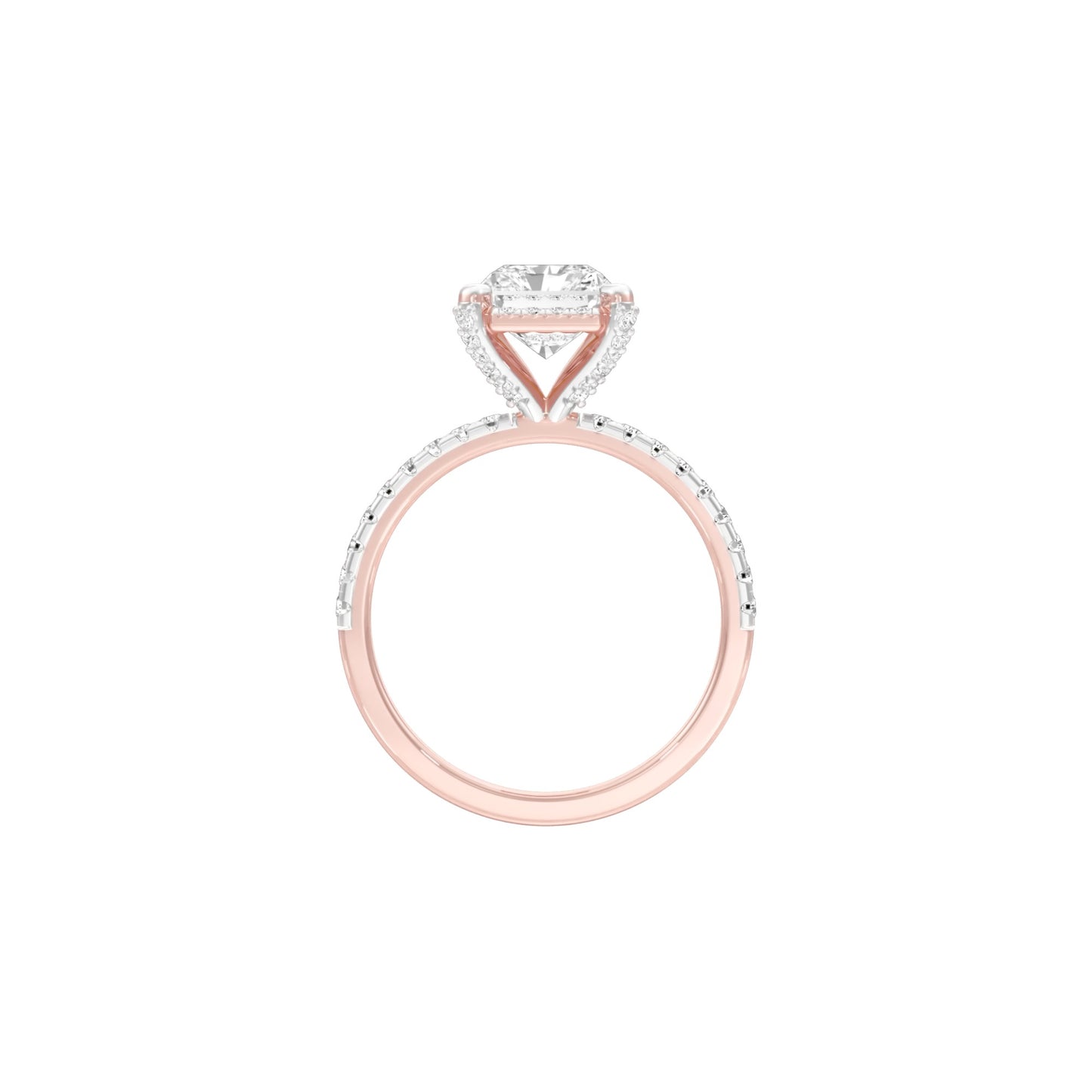 DLR001457 18 KT / Rose Gold / 22