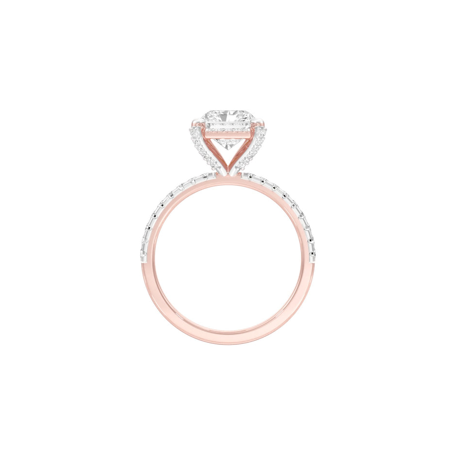 DLR001457 18 KT / Rose Gold / 22