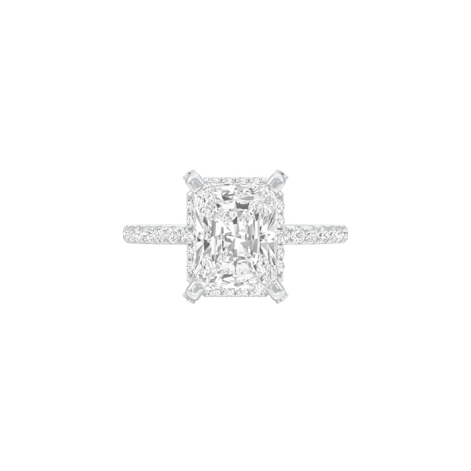 DLR001457 18 KT / White Gold / 22