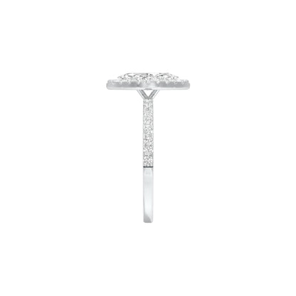 DLR001459 18 KT / White Gold / 22