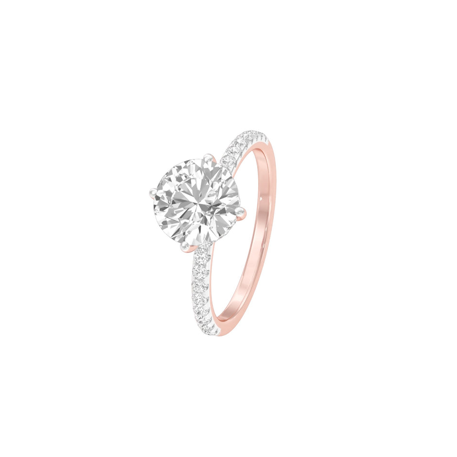 DLR001460 18 KT / Rose Gold / 22