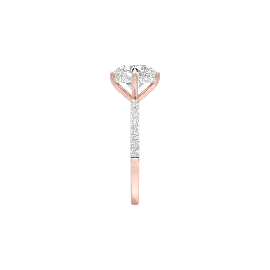 DLR001460 18 KT / Rose Gold / 22