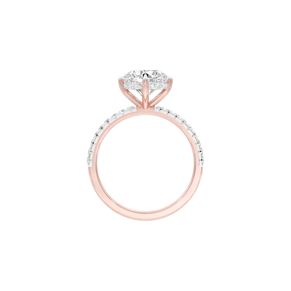 DLR001460 18 KT / Rose Gold / 22