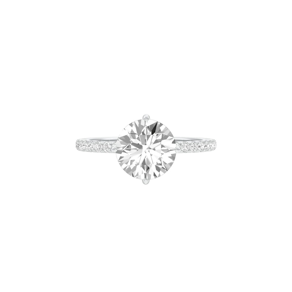 DLR001460 18 KT / White Gold / 22