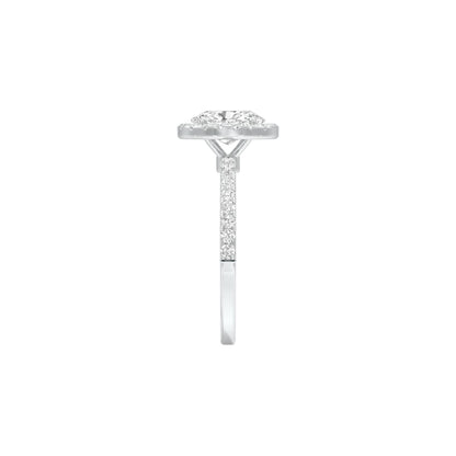 DLR001461 18 KT / White Gold / 22