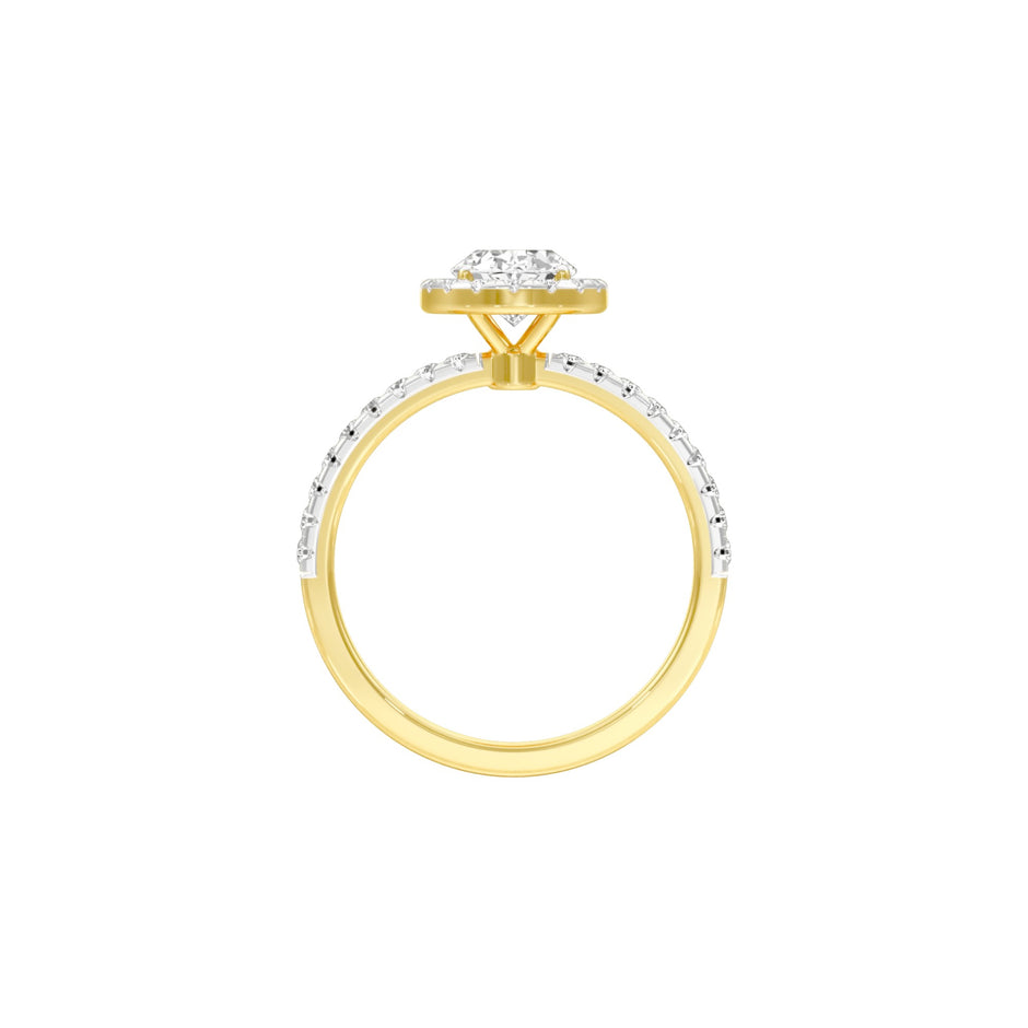 DLR001461 18 KT / Yellow Gold / 22