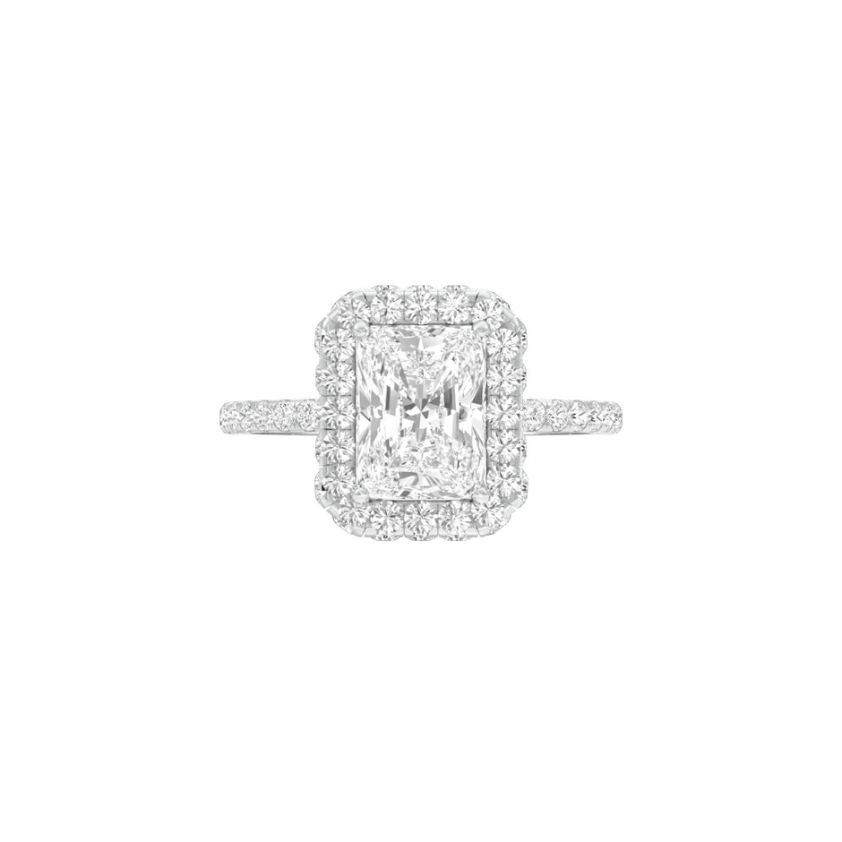 DLR001463 18 KT / White Gold / 22
