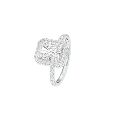 DLR001463 18 KT / White Gold / 22