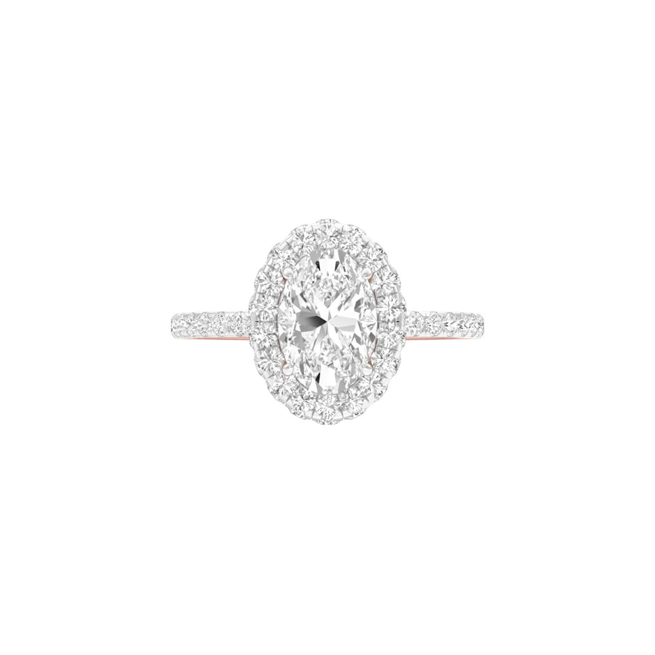 DLR001465 18 KT / Rose Gold / 22