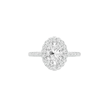 DLR001465 18 KT / White Gold / 22