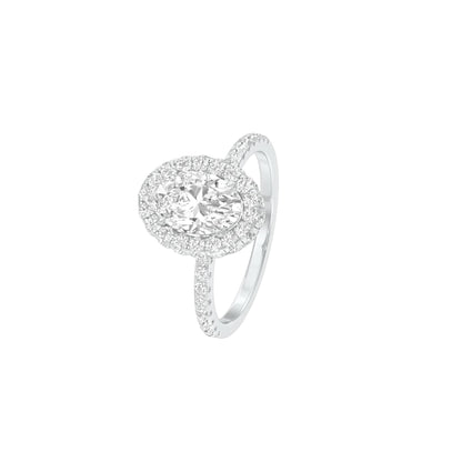 DLR001465 18 KT / White Gold / 22