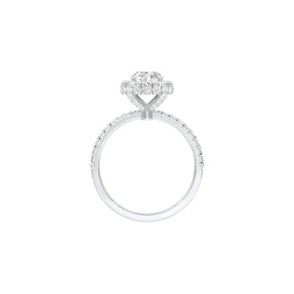 DLR001465 18 KT / White Gold / 22