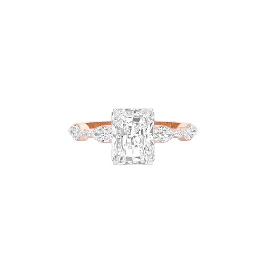 DLR001466 18 KT / Rose Gold / 22