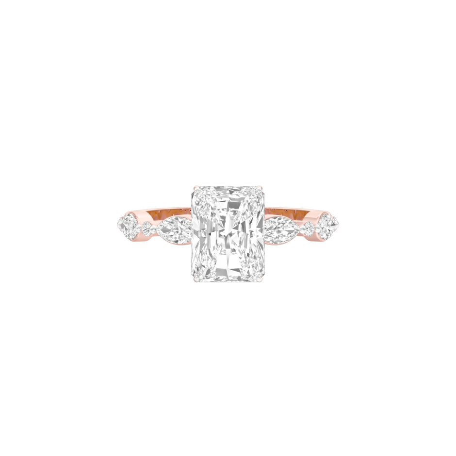 DLR001466 18 KT / Rose Gold / 22