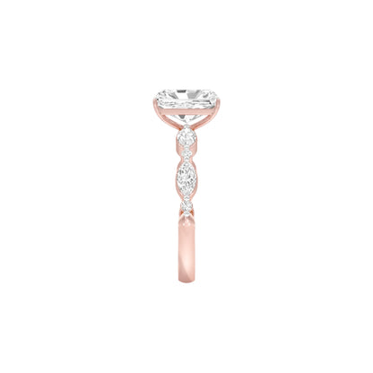 DLR001466 18 KT / Rose Gold / 22