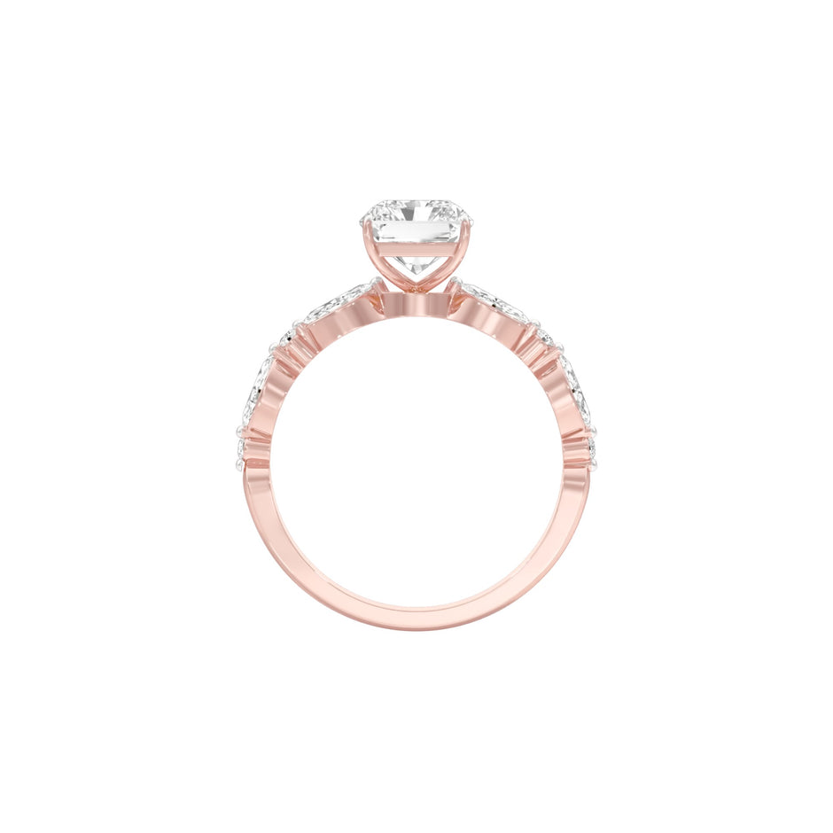 DLR001466 18 KT / Rose Gold / 22