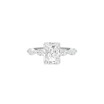 DLR001466 18 KT / White Gold / 22