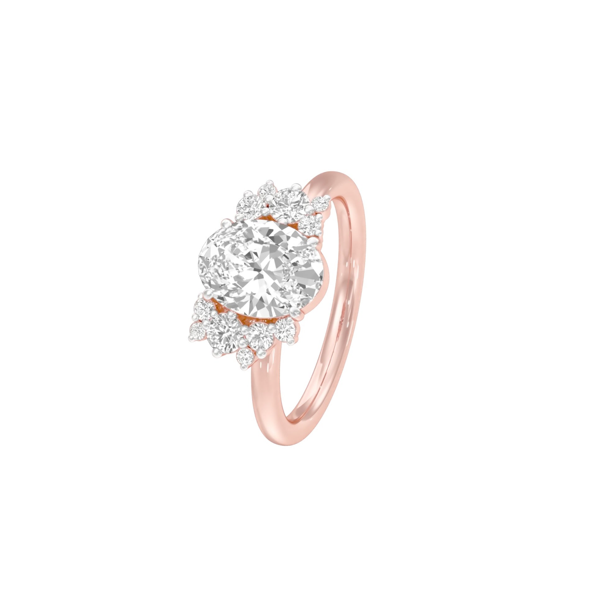 DLR001467 18 KT / Rose Gold / 22