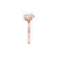 DLR001467 18 KT / Rose Gold / 22