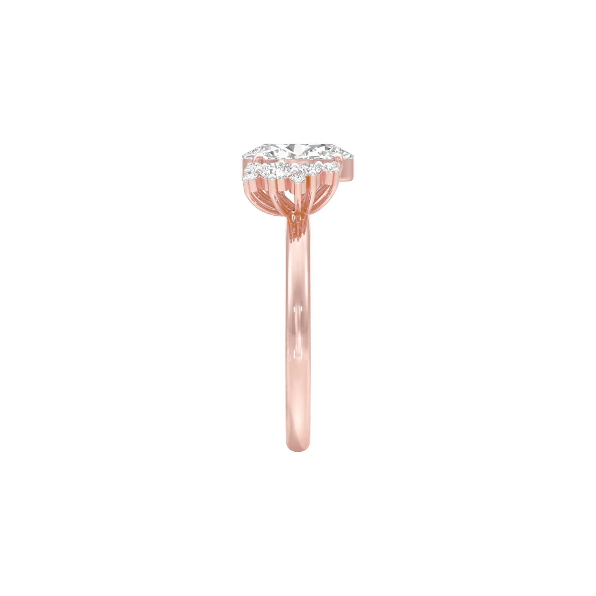DLR001467 18 KT / Rose Gold / 22