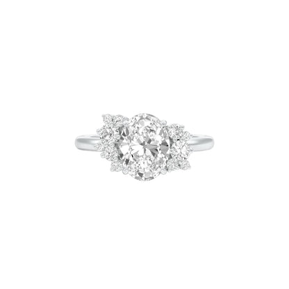 DLR001467 18 KT / White Gold / 22