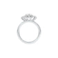 DLR001467 18 KT / White Gold / 22