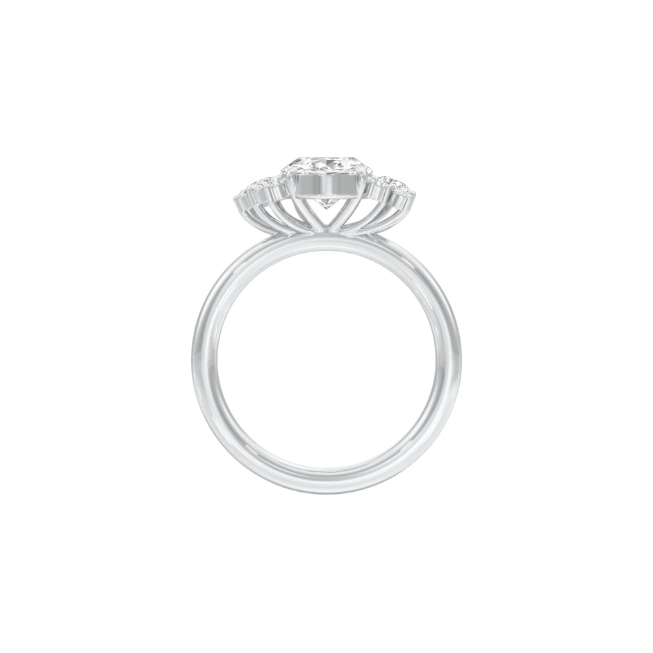 DLR001467 18 KT / White Gold / 22