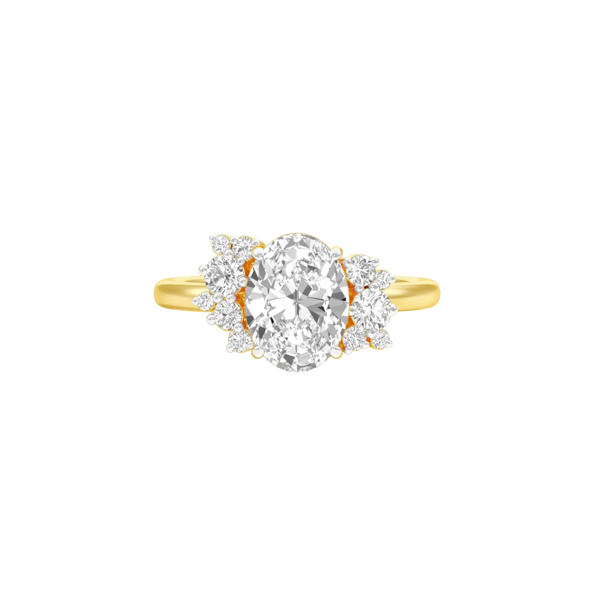 DLR001467 18 KT / Yellow Gold / 22