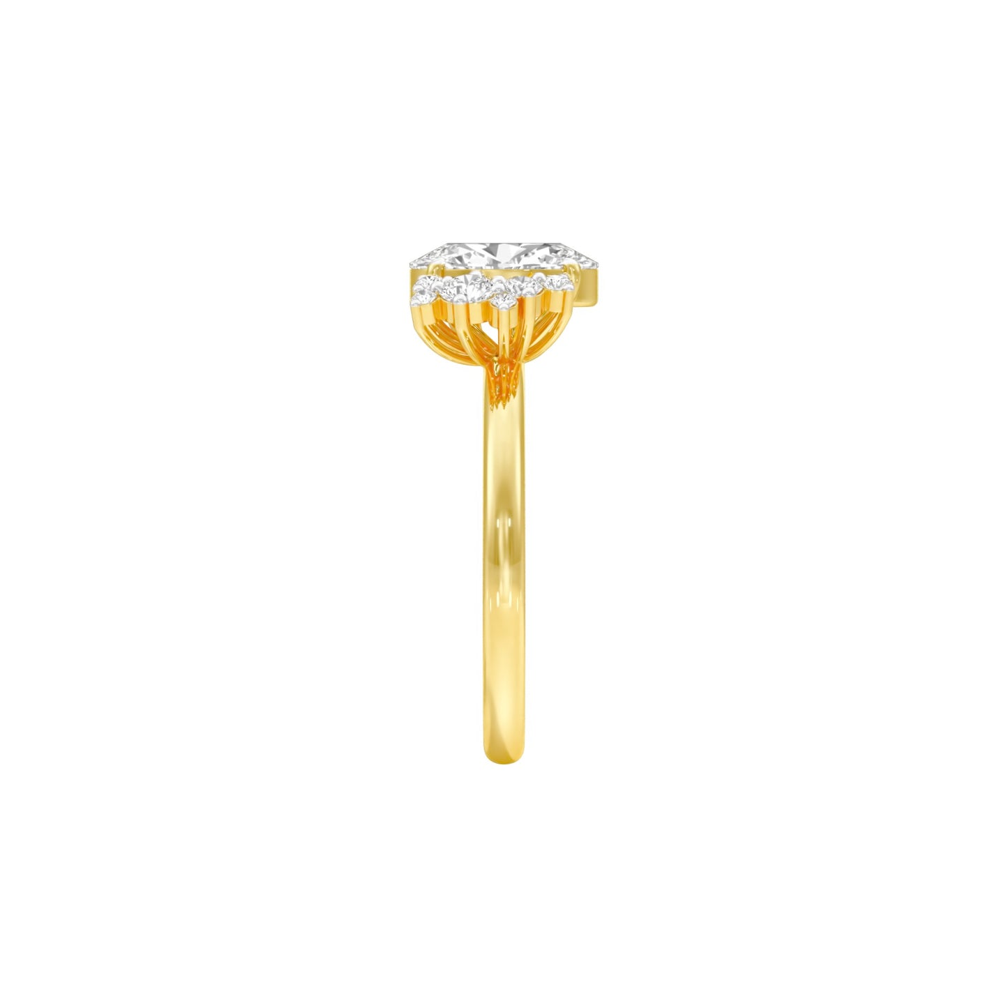 DLR001467 18 KT / Yellow Gold / 22