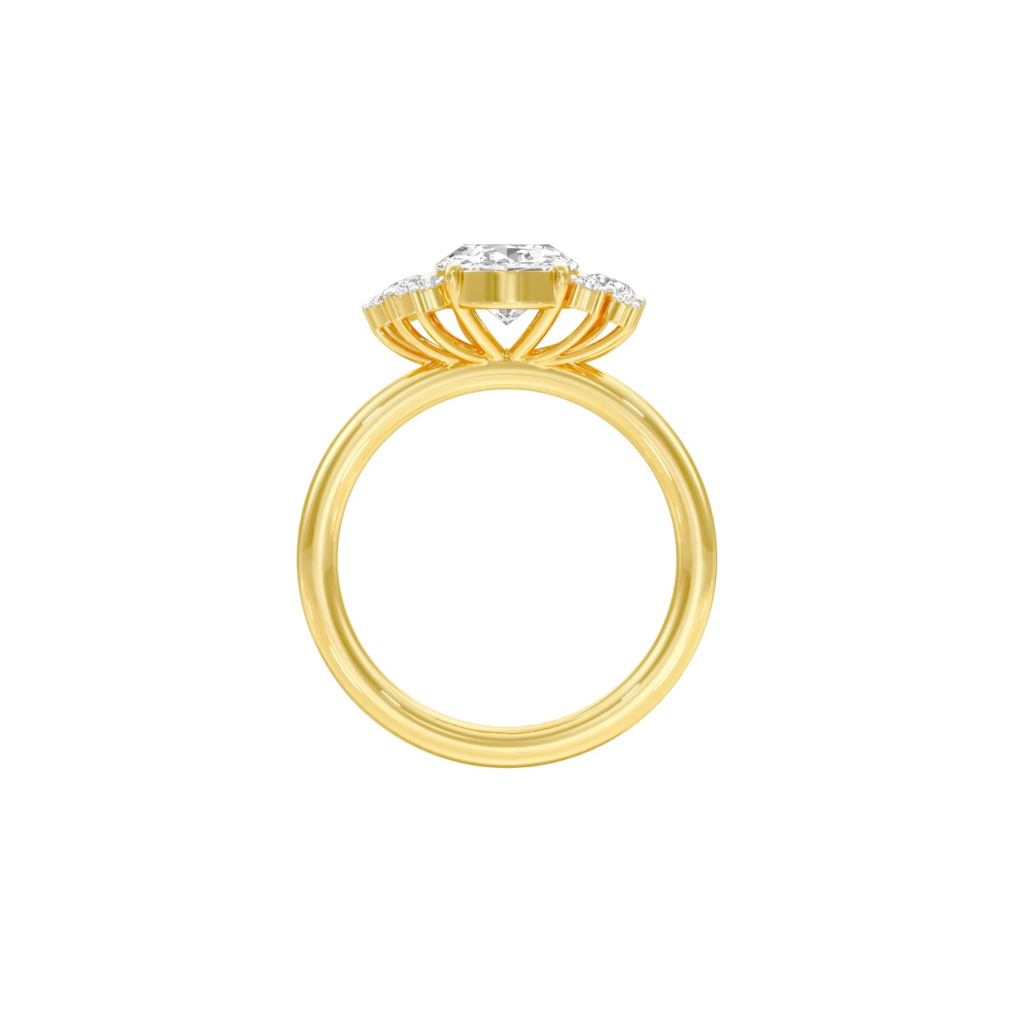 DLR001467 18 KT / Yellow Gold / 22
