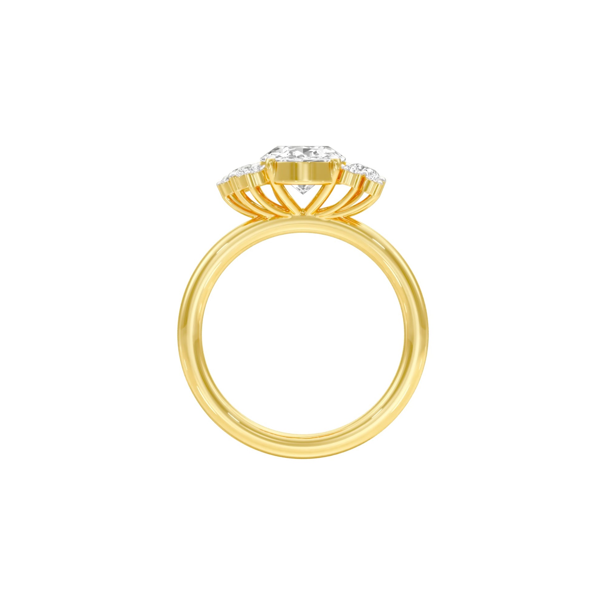 DLR001467 18 KT / Yellow Gold / 22