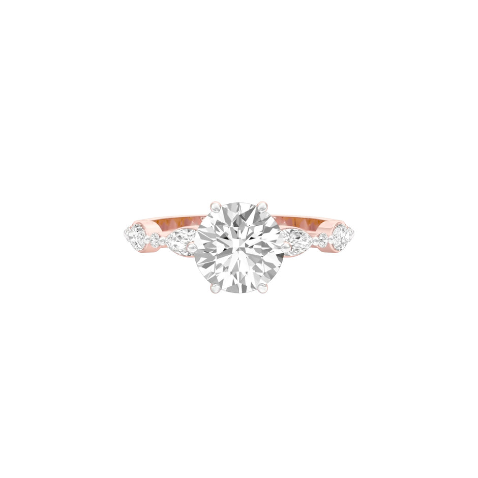 DLR001468 18 KT / Rose Gold / 22